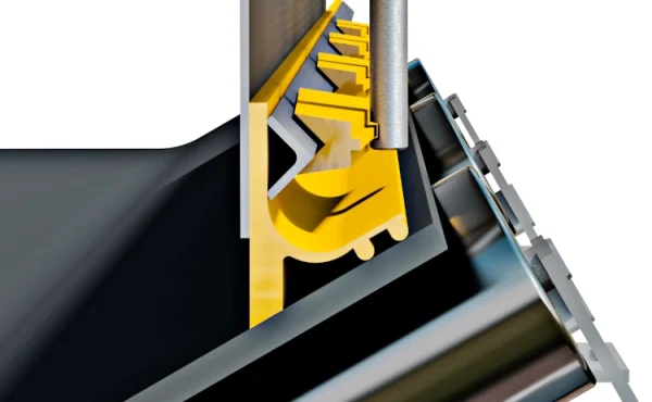 SKIRTING PU-80? SHORE, LENGHT= 2 M YELLOW - Afbeelding 2